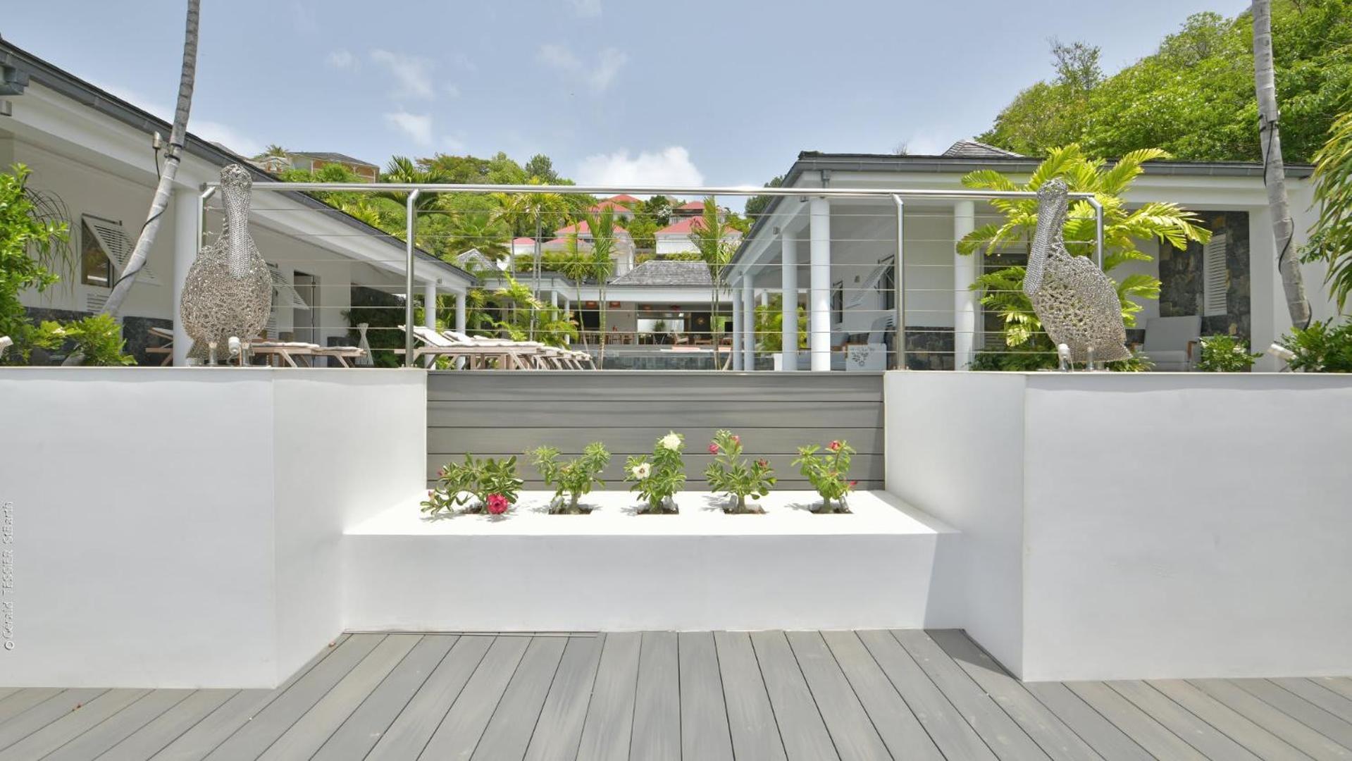 Modern Villa With Two Swimming Pools Petit Cul-de-Sac Exterior photo