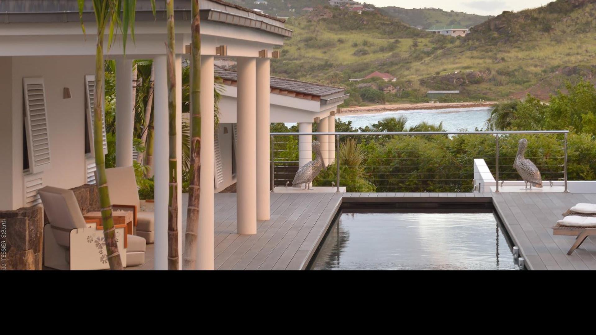 Modern Villa With Two Swimming Pools Petit Cul-de-Sac Exterior photo