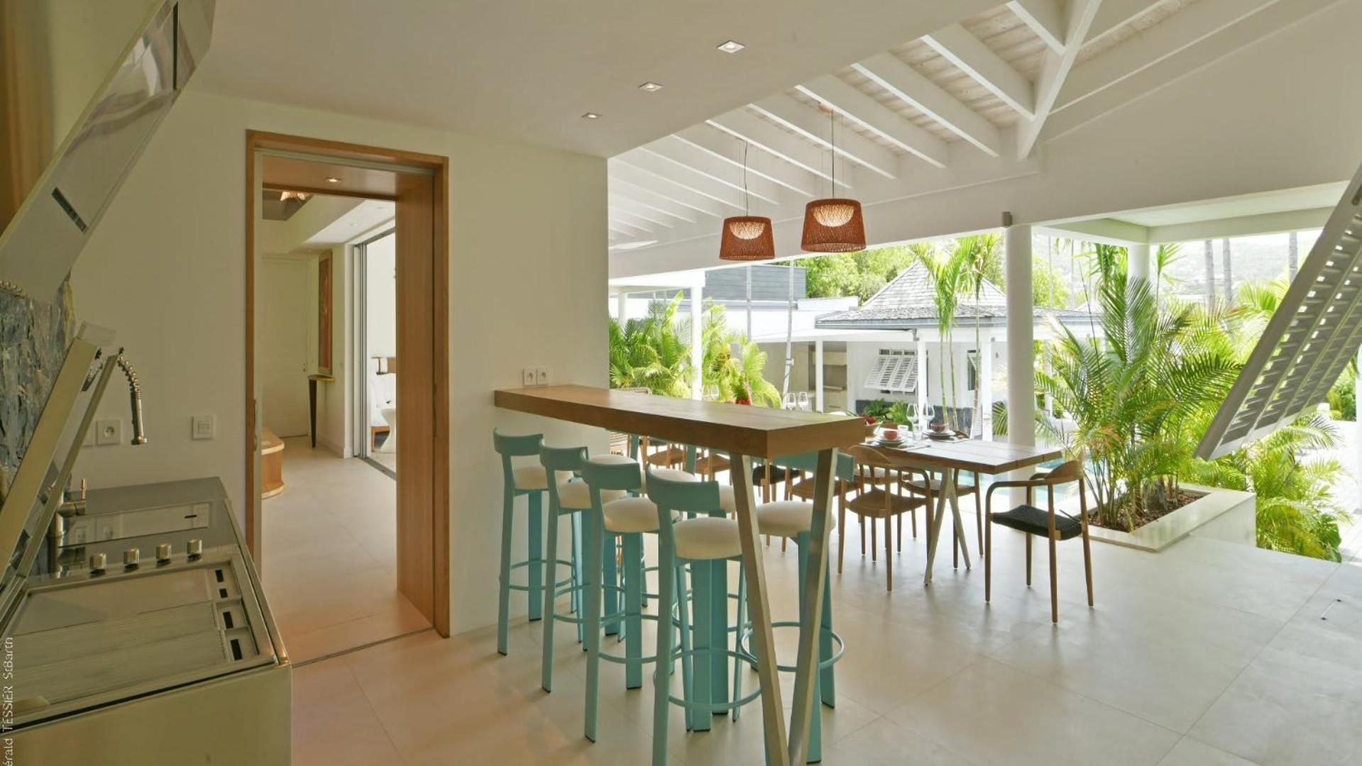 Modern Villa With Two Swimming Pools Petit Cul-de-Sac Exterior photo