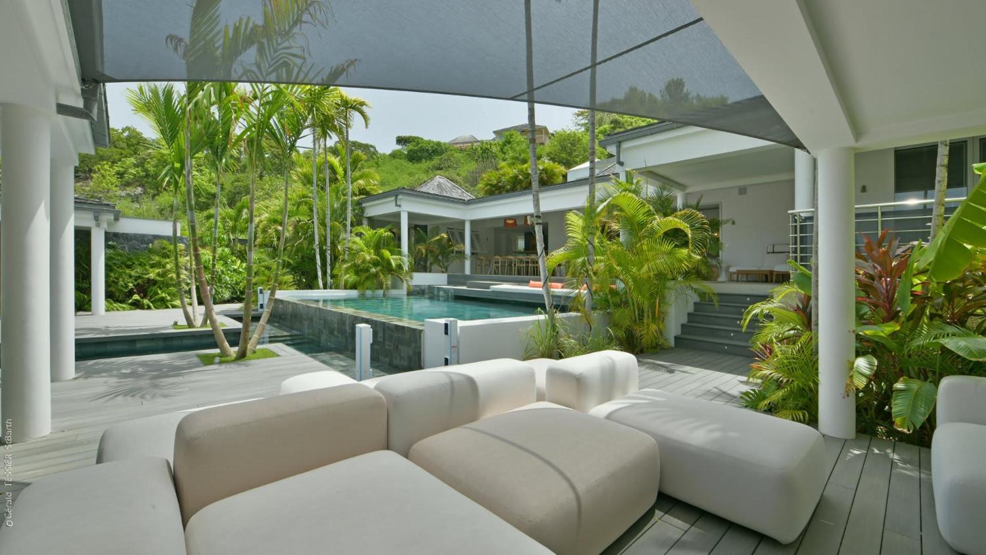 Modern Villa With Two Swimming Pools Petit Cul-de-Sac Exterior photo