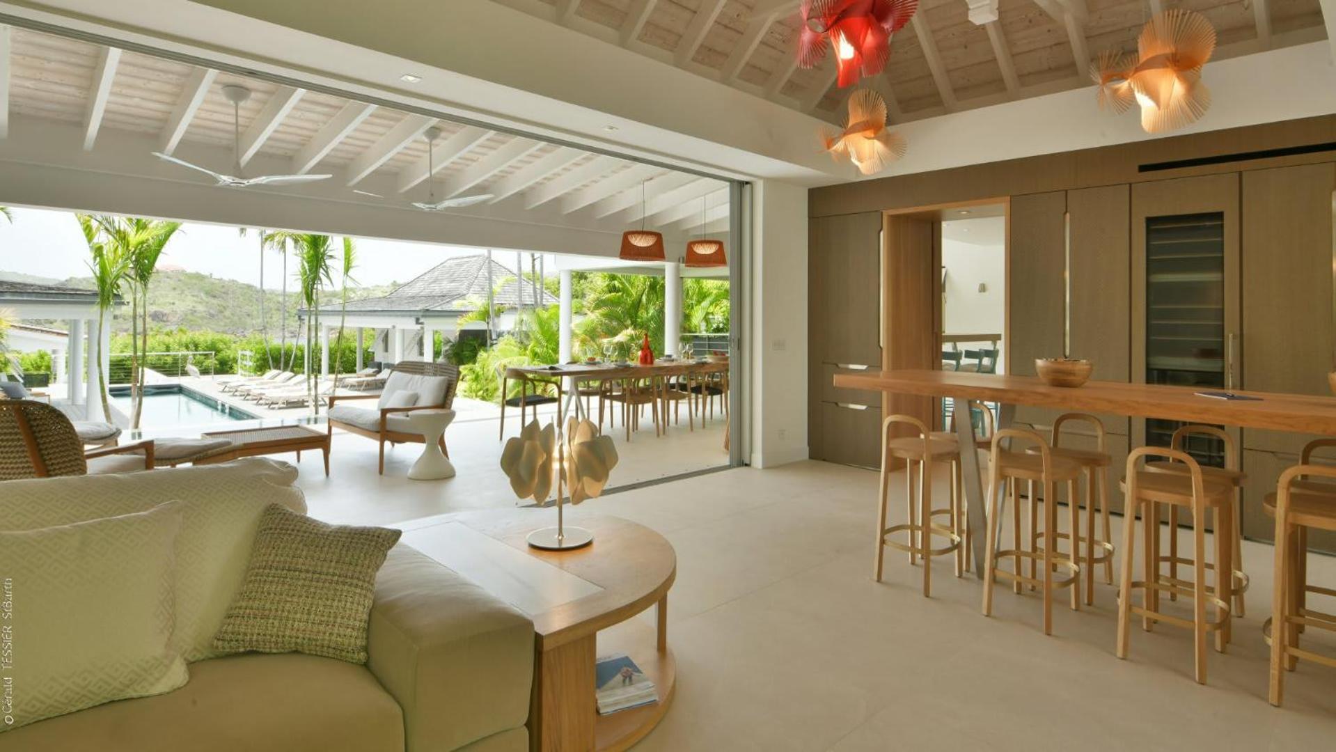 Modern Villa With Two Swimming Pools Petit Cul-de-Sac Exterior photo