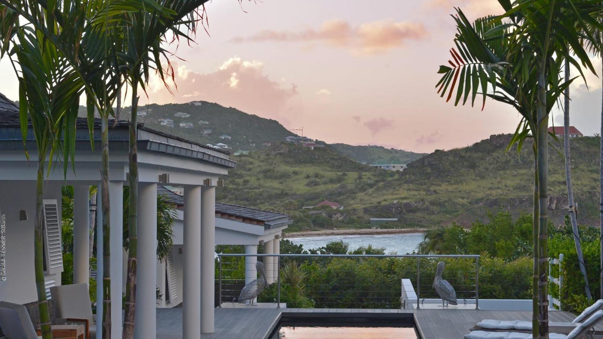 Modern Villa With Two Swimming Pools Petit Cul-de-Sac Exterior photo