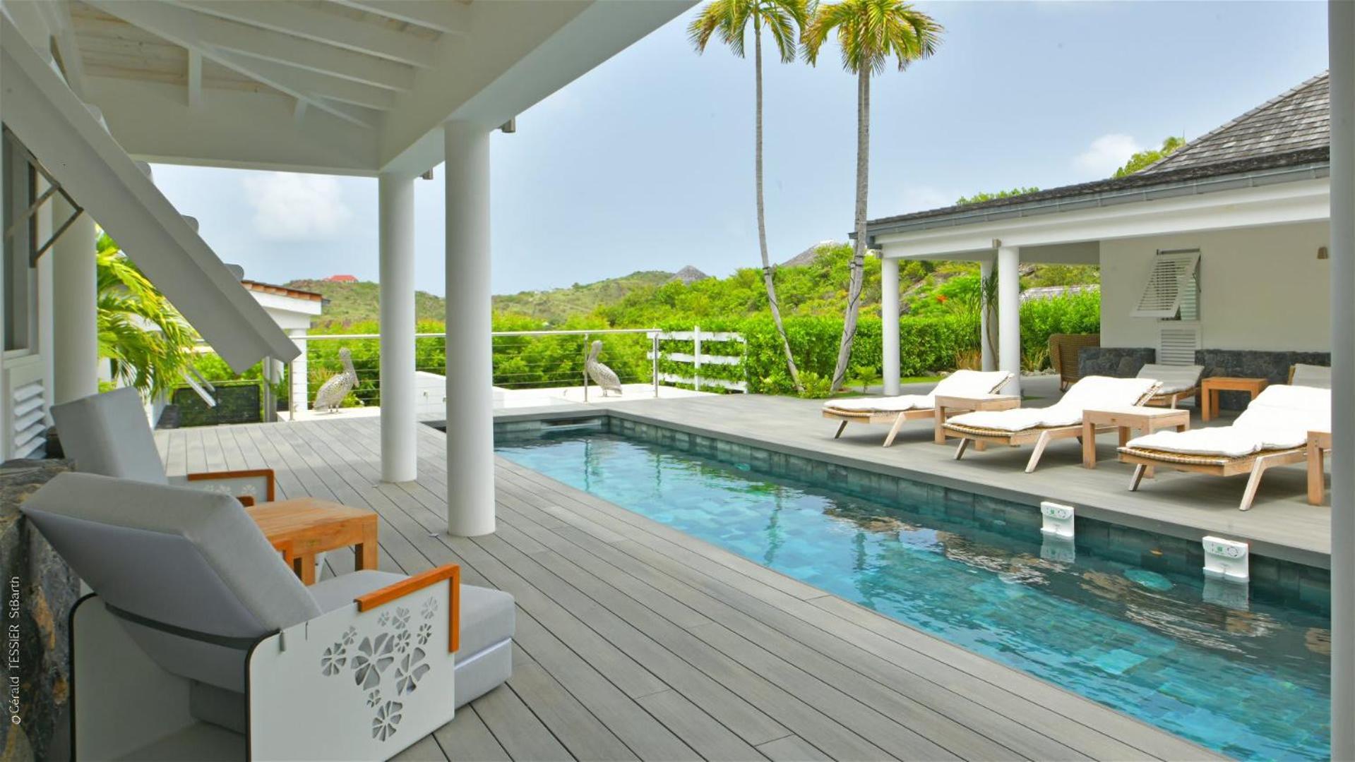 Modern Villa With Two Swimming Pools Petit Cul-de-Sac Exterior photo