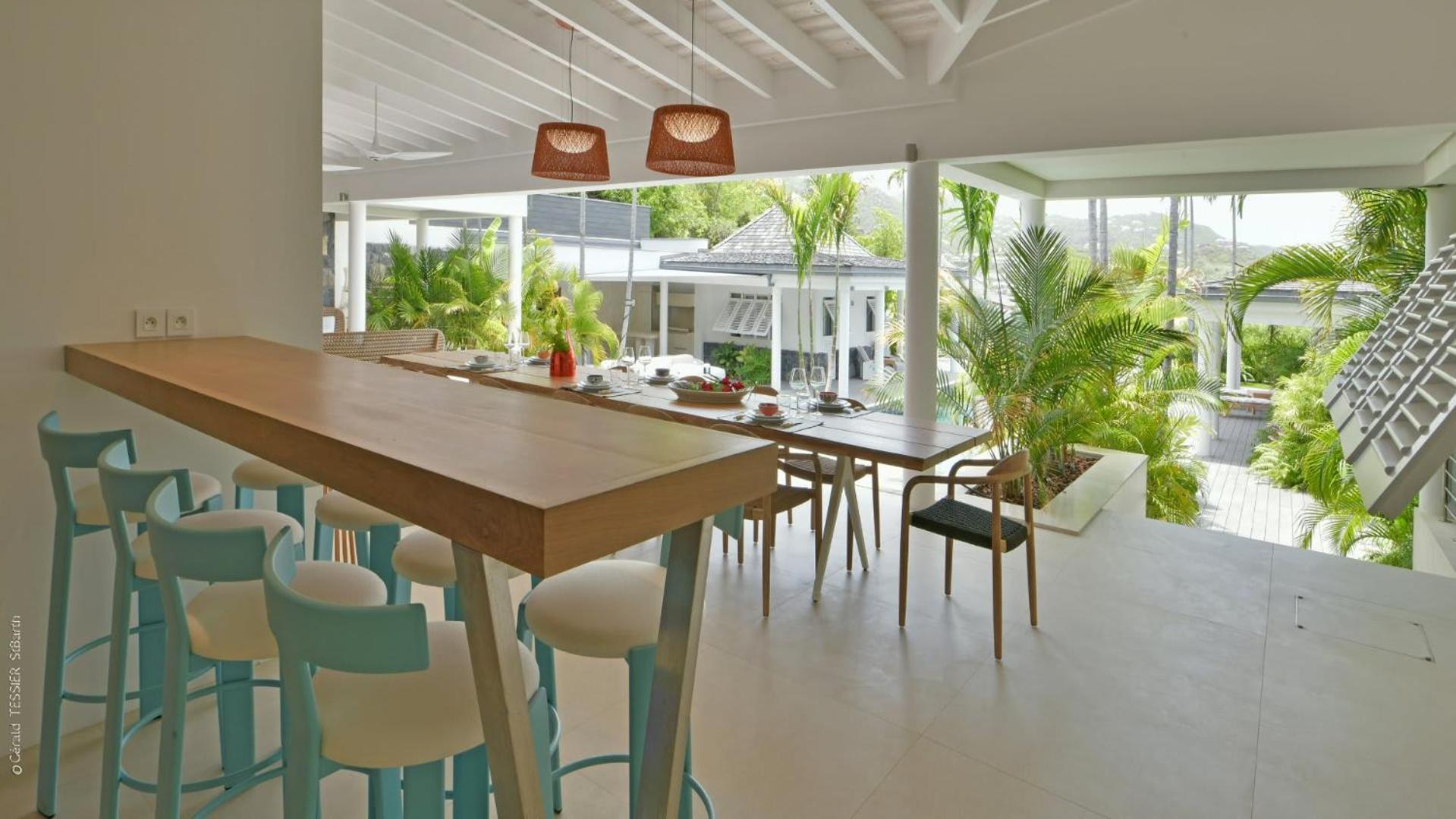 Modern Villa With Two Swimming Pools Petit Cul-de-Sac Exterior photo