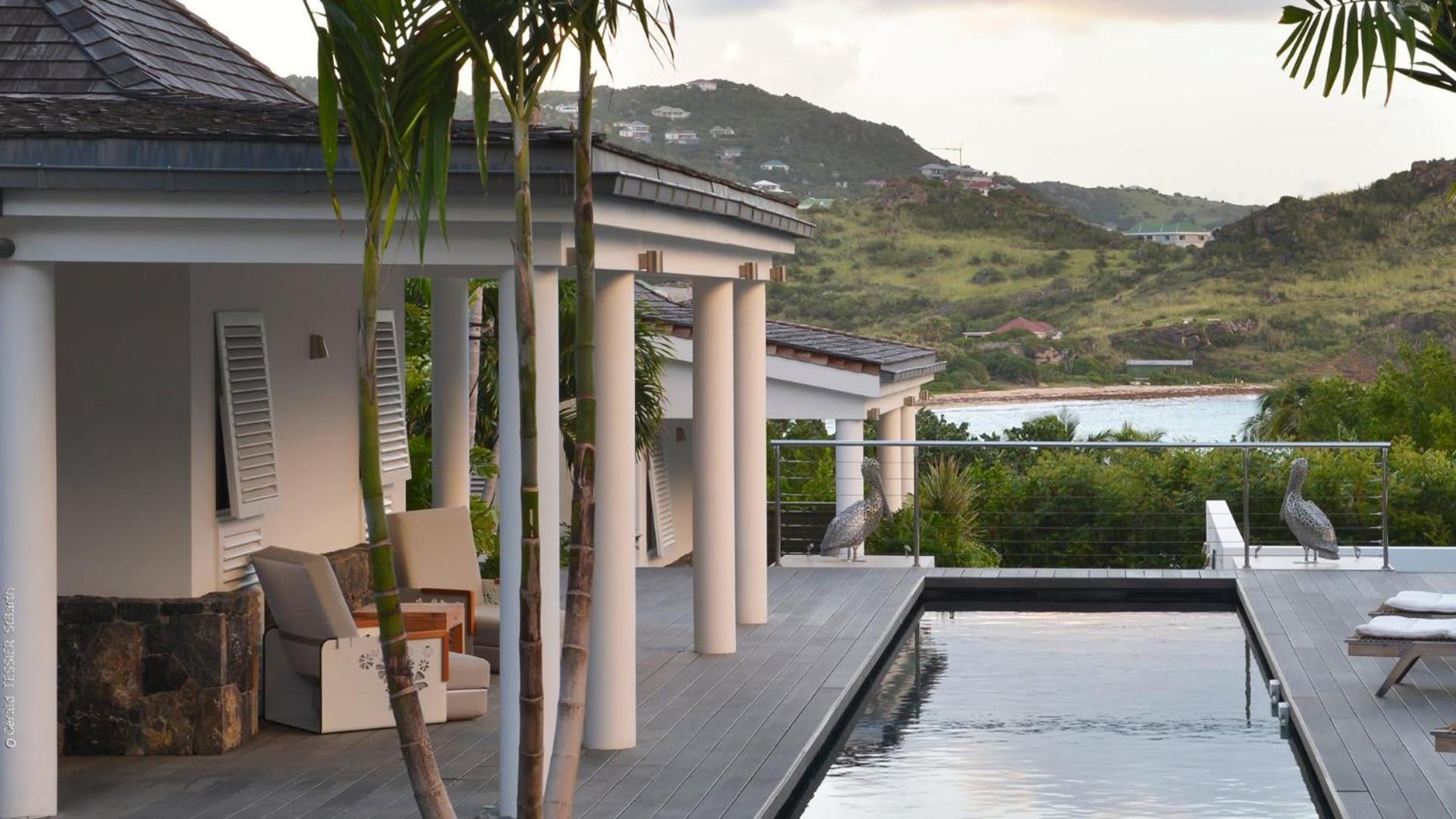 Modern Villa With Two Swimming Pools Petit Cul-de-Sac Exterior photo